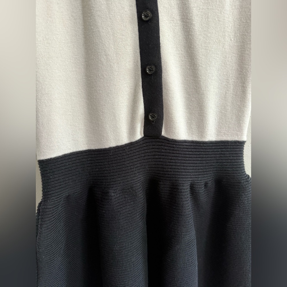Kate Spade Black A-Line Dress With Peter Pan Collar View 4